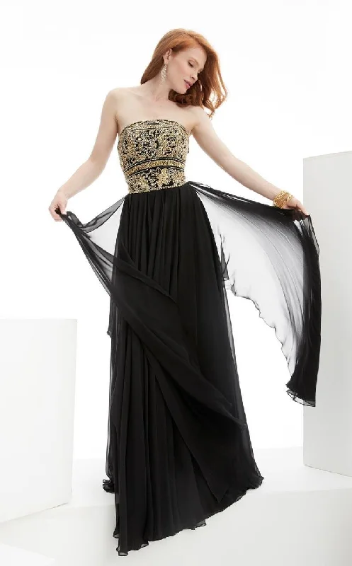 Sale Event Jasz Couture - Beaded Strapless Evening Gown 5915
