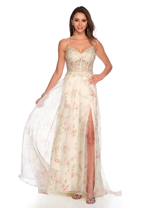 Act Now Long Evening Dress by Dave and Johnny 11426