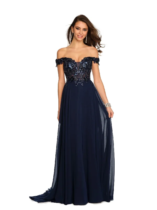 Lowest Price Long Evening Dress by Dave and Johnny 11242
