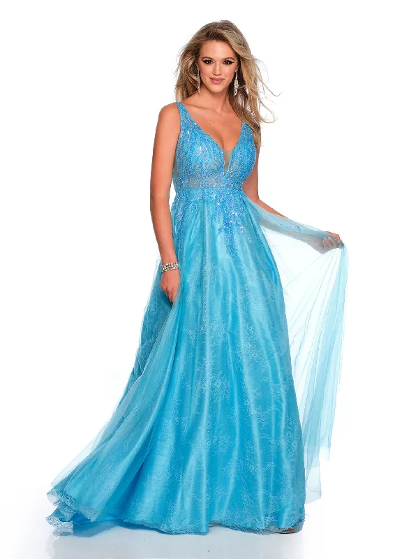 Now or Never Long Evening Dress by Dave and Johnny 11377