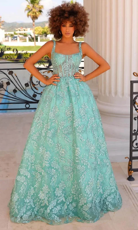 Early Access Clarisse 810809 - Embroidered A-Line Prom Gown