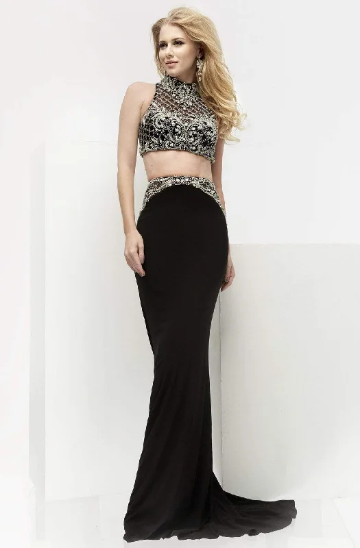 Crazy Deals Jasz Couture - Two-Piece Embellished Dress 6092
