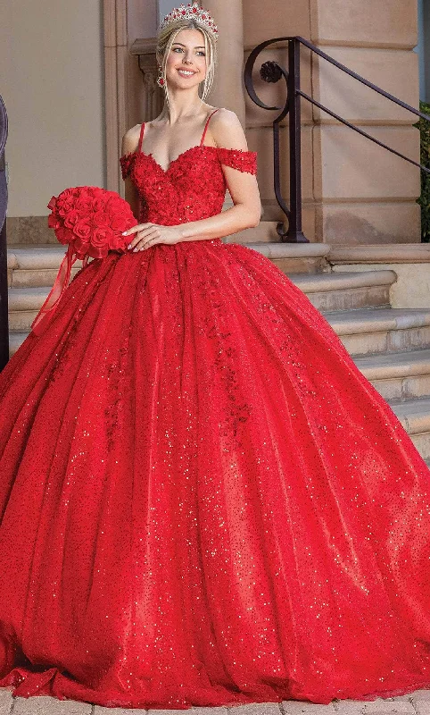 Crazy Deals Dancing Queen 1595 - Sequin Adorned Quinceanera Ballgown