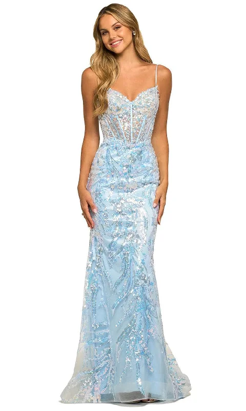 Mega Sale Sherri Hill 55502 - Sweetheart Corset Sequin Prom Gown