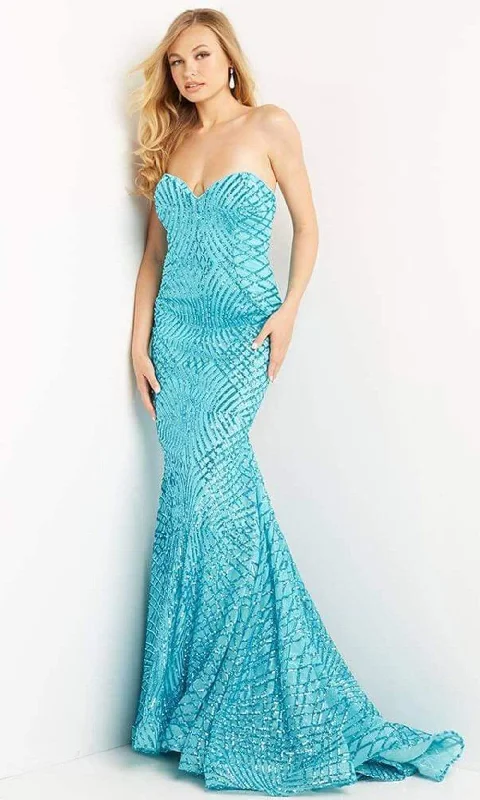 Loyalty Reward Jovani - 06516 Strapless Glitter Embellished Gown