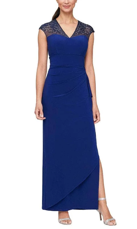 Today's Special Alex Evenings - 82351585 Cap Sleeve Illusion Sheath Dress