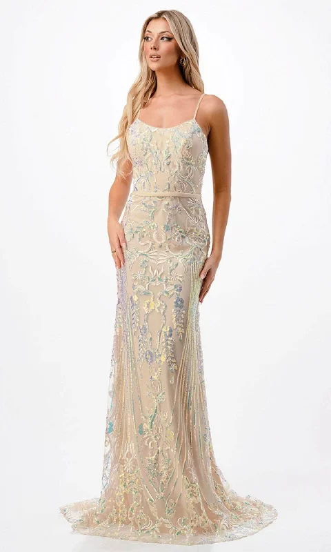 Don't Miss Aspeed Design P2116 - Sleeveless Fitted Mermaid Prom Gown
