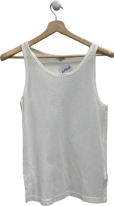 Exclusive Online Offer Ron Dorff White Sleeveless Top UK M