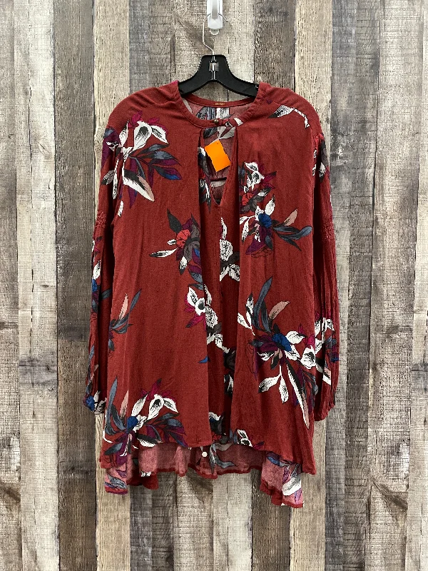 Exclusive Deal Tunic Long Sleeve By Free People  Size: Xs