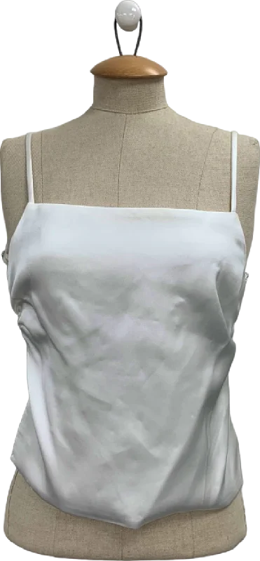 Lowest Price Zara White Camisole Top UK S