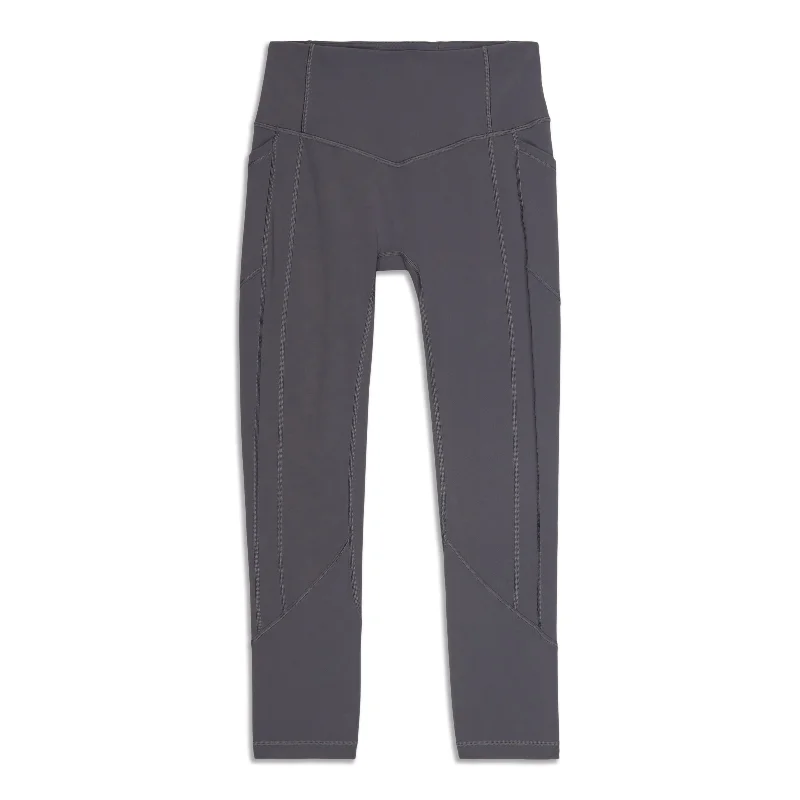 Exclusive Access All The Right Places High-Rise Drawcord Waist Crop 23” - Resale