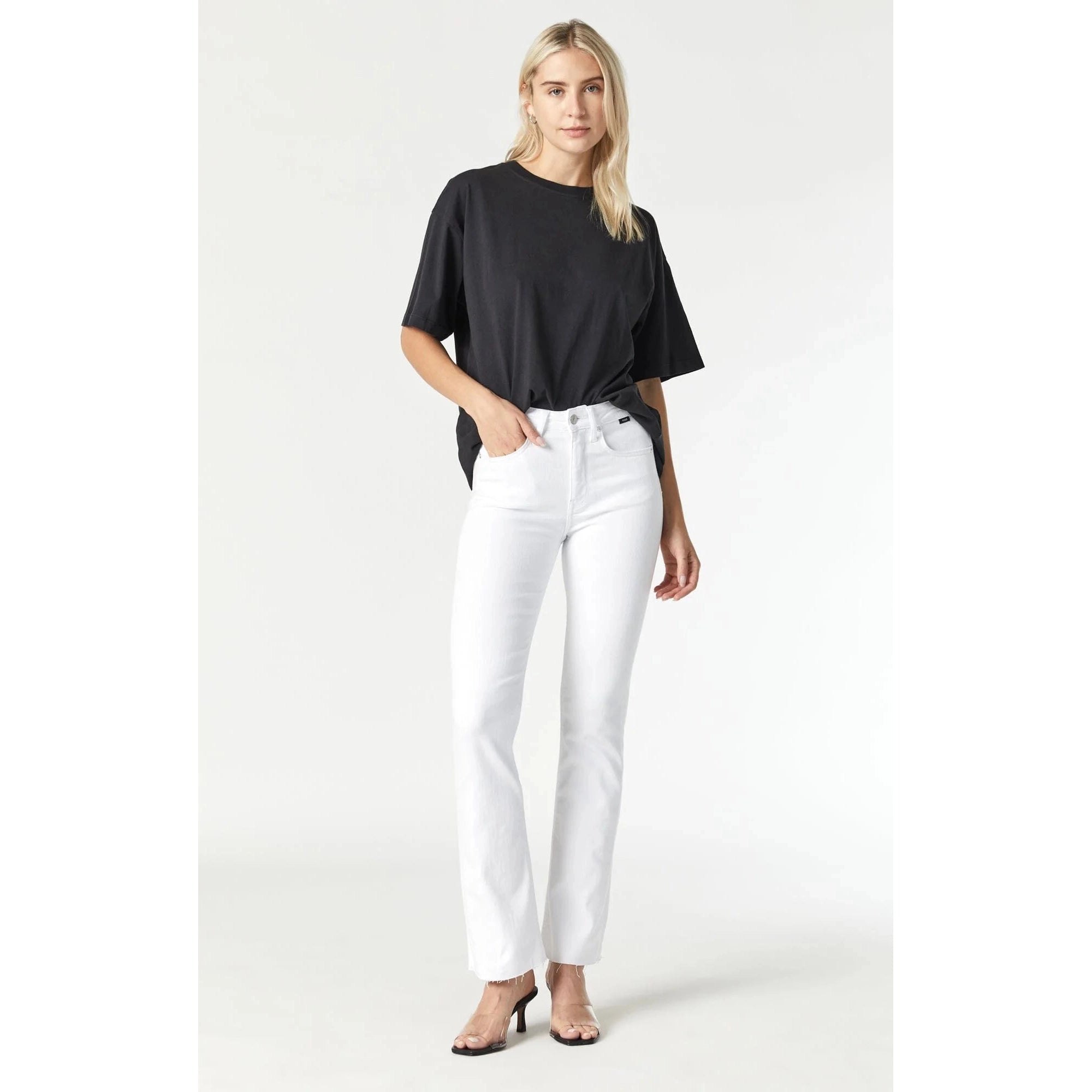 Limited Availability Mavi Women's Maria High Rise Flare Jean