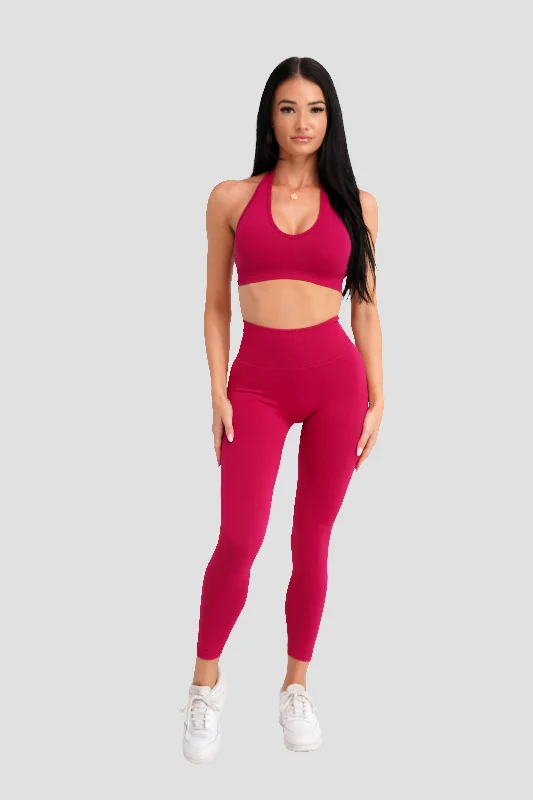 Buy More, Save More CORE SCRUNCH LEGGINGS -  CRANBERRY