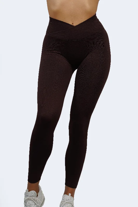 Lowest Price CORE V-WAIST LEGGINGS - MAROON