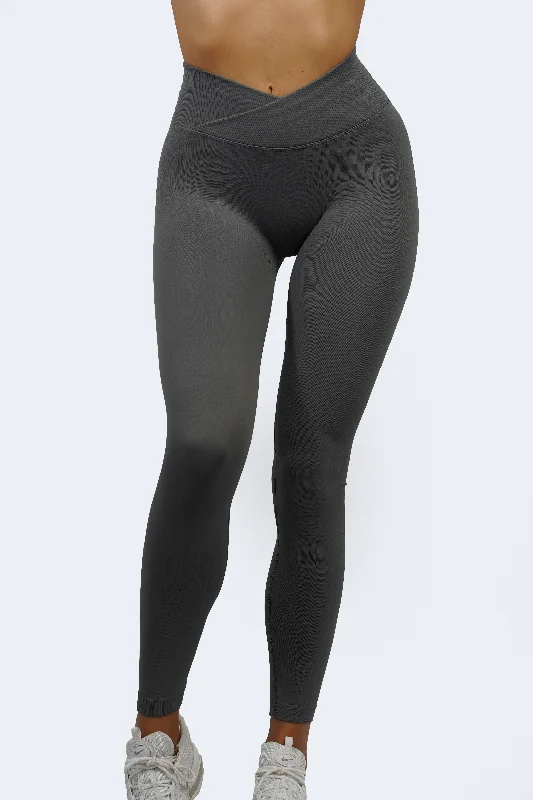 New Deals CORE V-WAIST LEGGINGS - STORM GREY