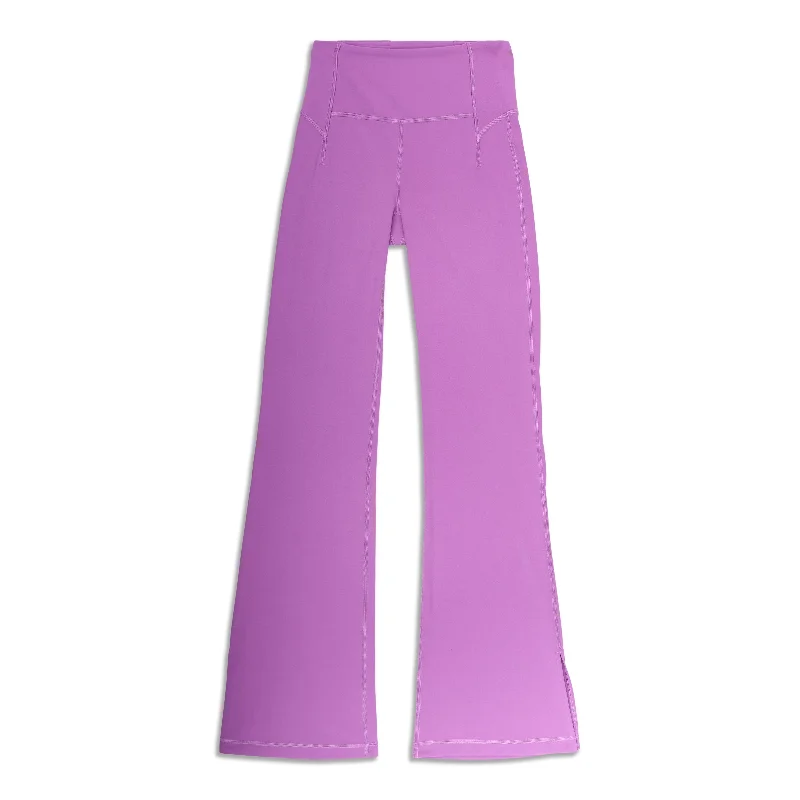 Savings Galore Groove High-Rise Split-Hem Flared Pant - Resale