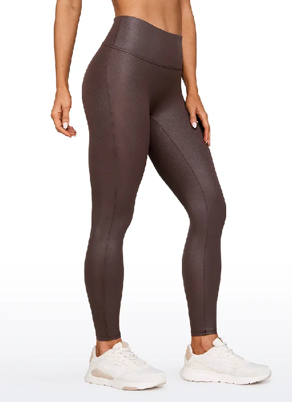 Exclusive Savings Butterluxe Matte Faux Leather No Front Seam Leggings 28''