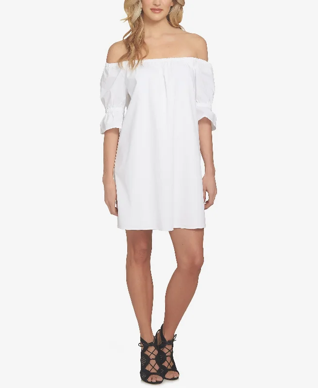 Don’t Miss Out 1.State Smocked Off The Shoulder Dress