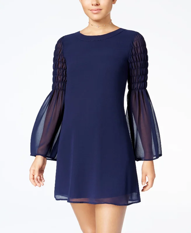 Exclusive Access American Rag Juniors Bell Sleeve Fit Flare Dress