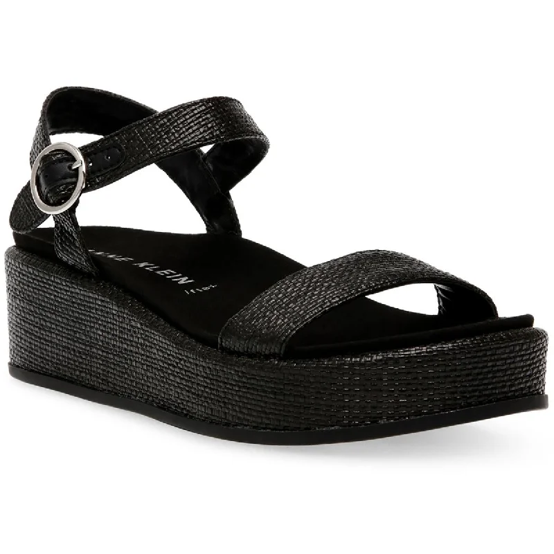 Big Discounts Anne Klein Womens Raffia Casual Platform Sandals