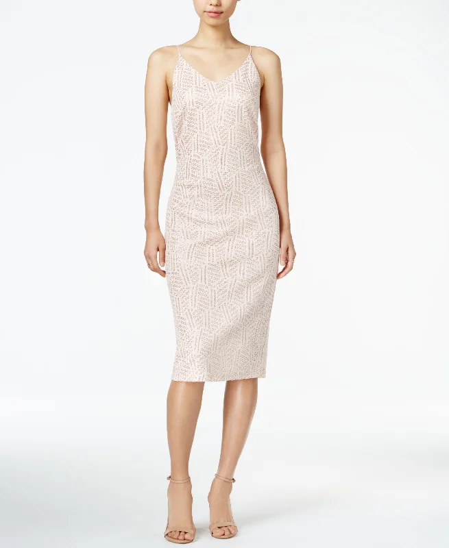 Best Seller Bar III Metallic Slip Dress