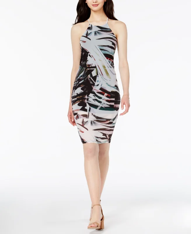 Buy Now Bar III Printed Bodycon Dress