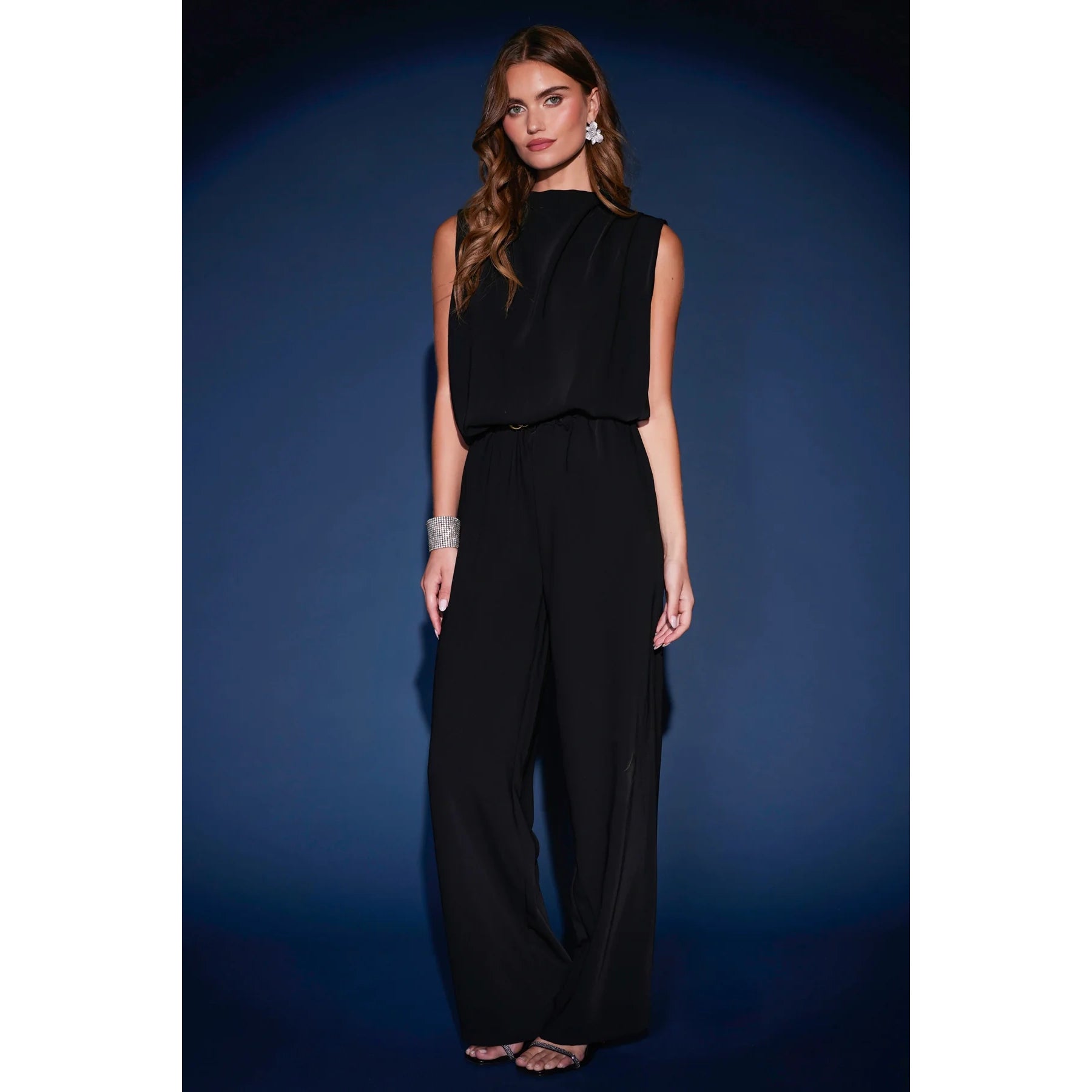Midnight Madness Bishop + Young - Beckett Jumpsuit - Black