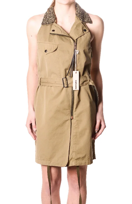 Price Reduction Diesel Womens D-Agape Dresses