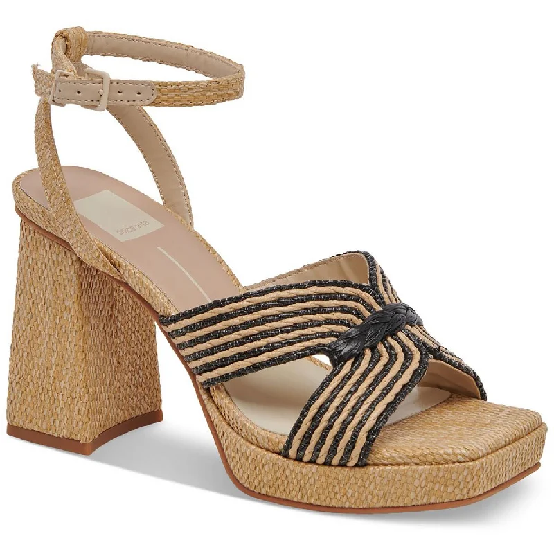 Overstock Dolce Vita Womens Aries Open Toe Ankle Strap Platform Sandals