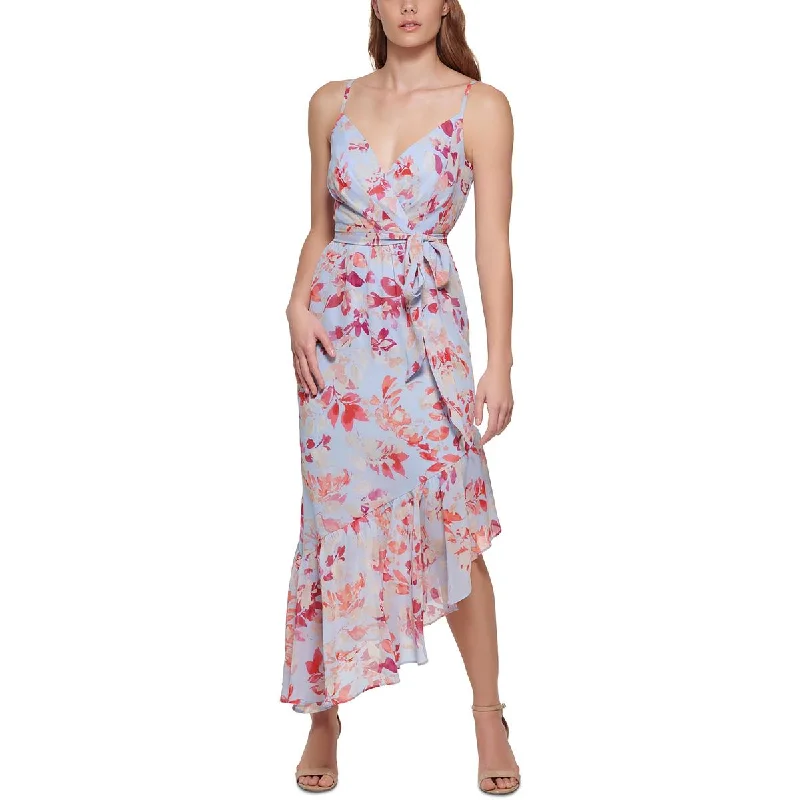 Steals and Deals Eliza J Womens Floral Print  Maxi Dress