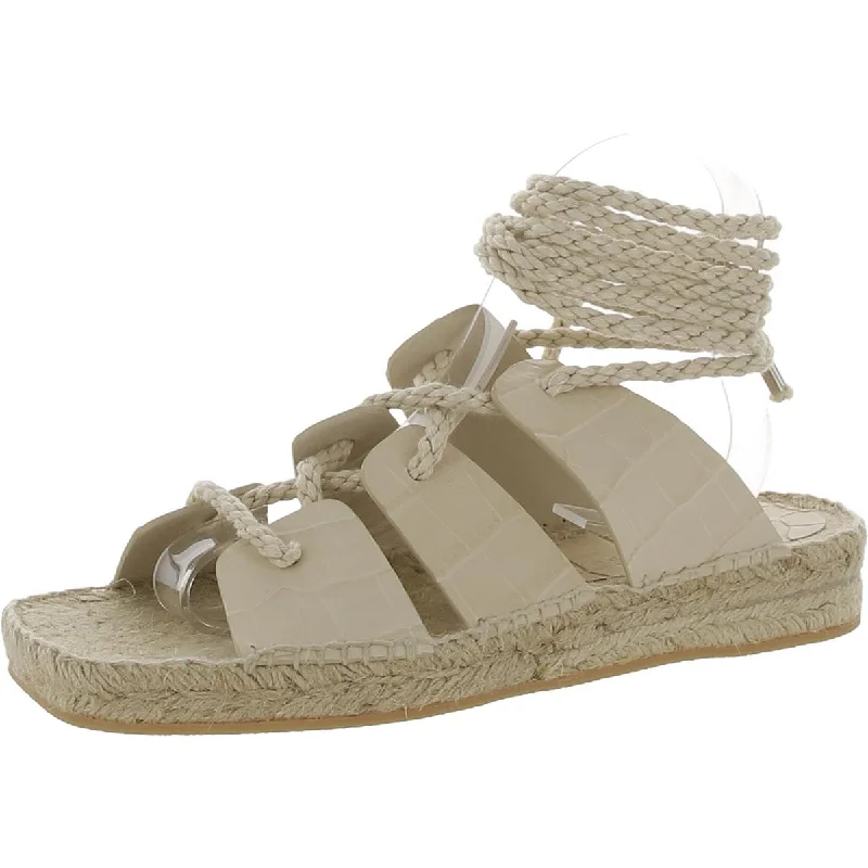 Buy Now Freda Salvador Womens Leather Espadrilles