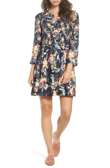 While Supplies Last French Connection Womens Delphine Floral Print Wear To Work Dress