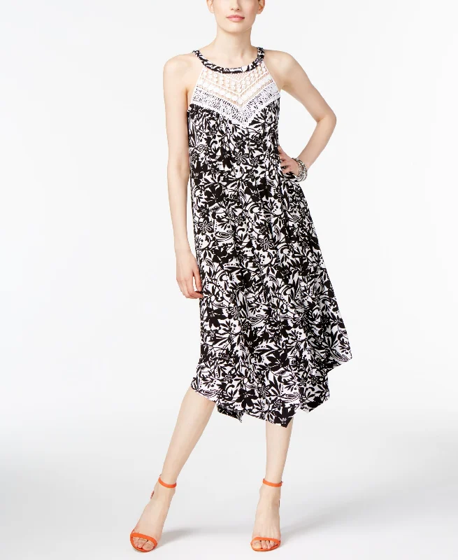 Best Deals INC International Concepts Crocheted Shift Dress