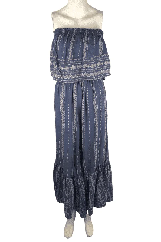 Best Bargains Japna women's blue jumpsuit size XS