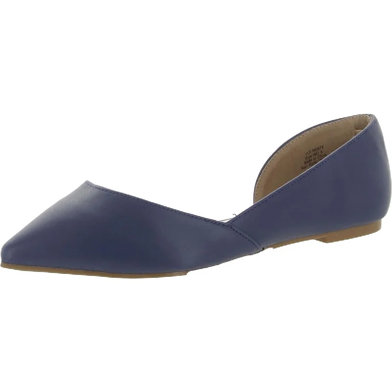Epic Deals Journee Collection Womens Faux Leather Slip On Flat Shoes