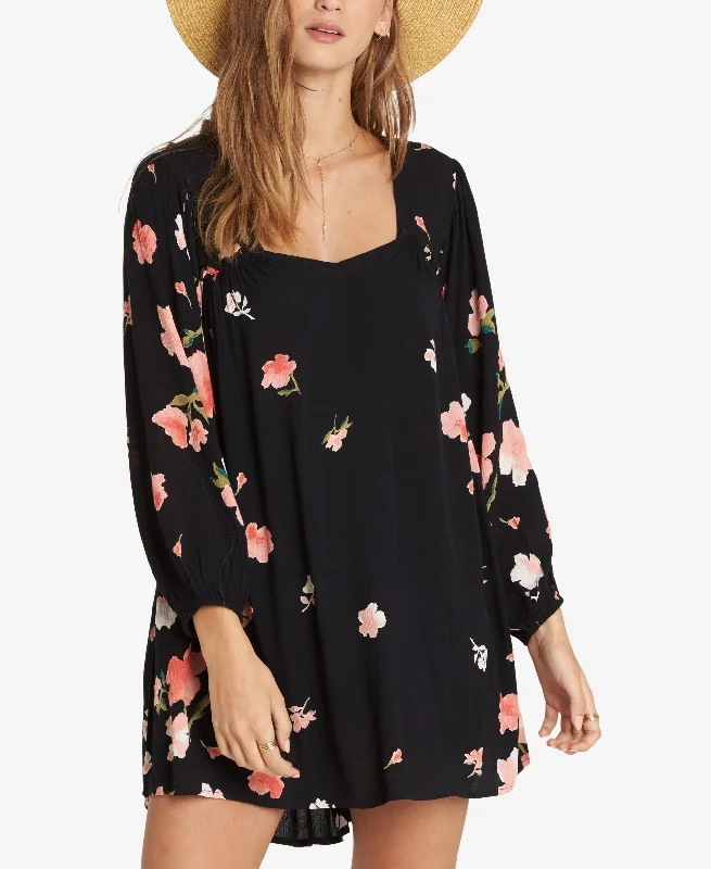 Overstock Juniors' Floral-Print Mini Dress