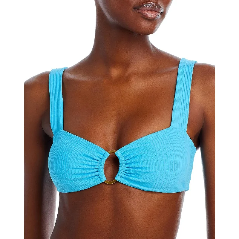 Limited Time Discount L Space Womens Willow Top Lined Nylon Bikini Swim top