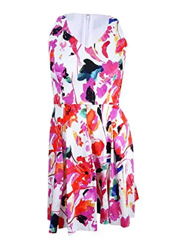 Discount Deals Lauren Ralph Lauren Floral-Print Fit & Flare Dress