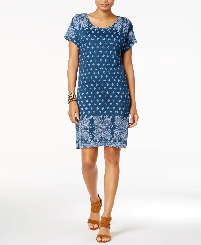 Markdowns Lucky Brand Printed T-Shirt Dress