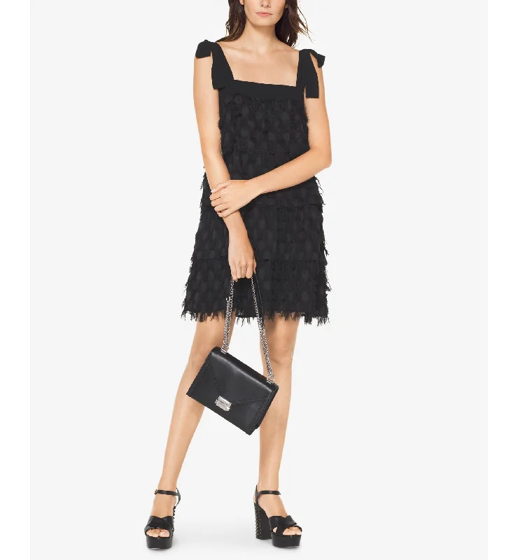 Can't Miss Michael Michael Kors Fringe Trim Dress