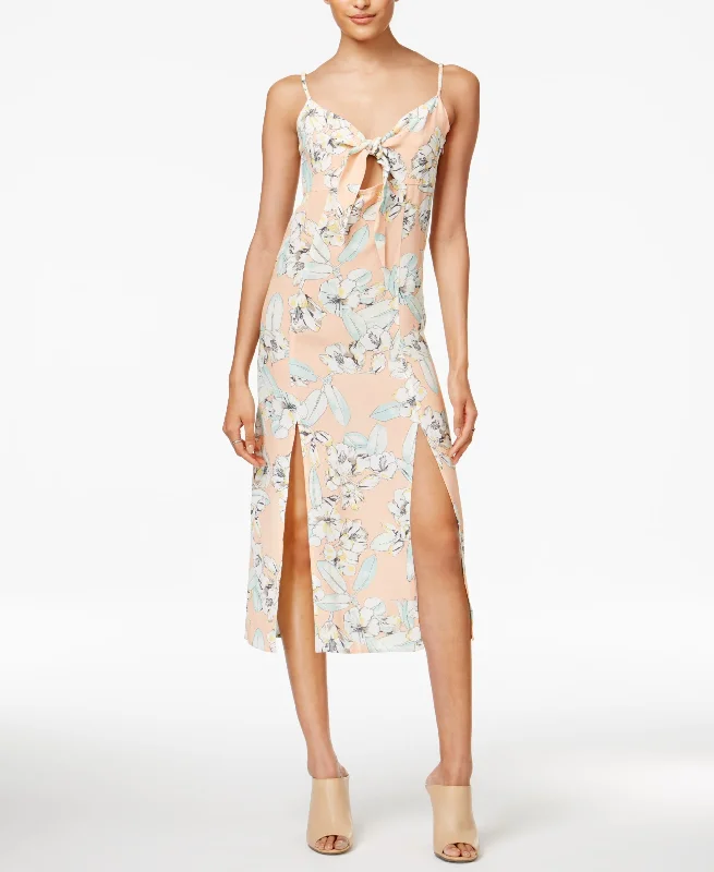 Today's Special Minkpink Palm Springs Printed Tie Front Dress