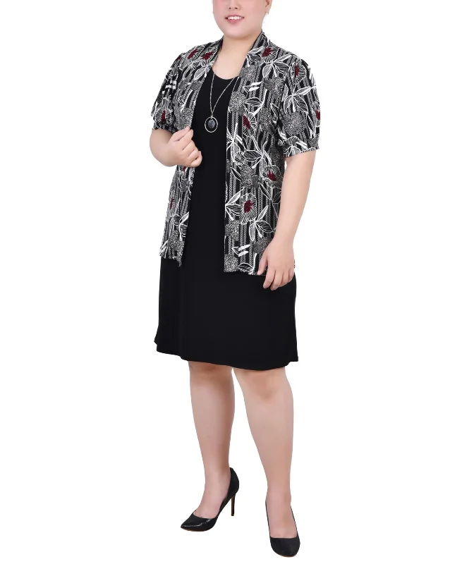 Great Deals Plus Size 2 Piece Dress Set
