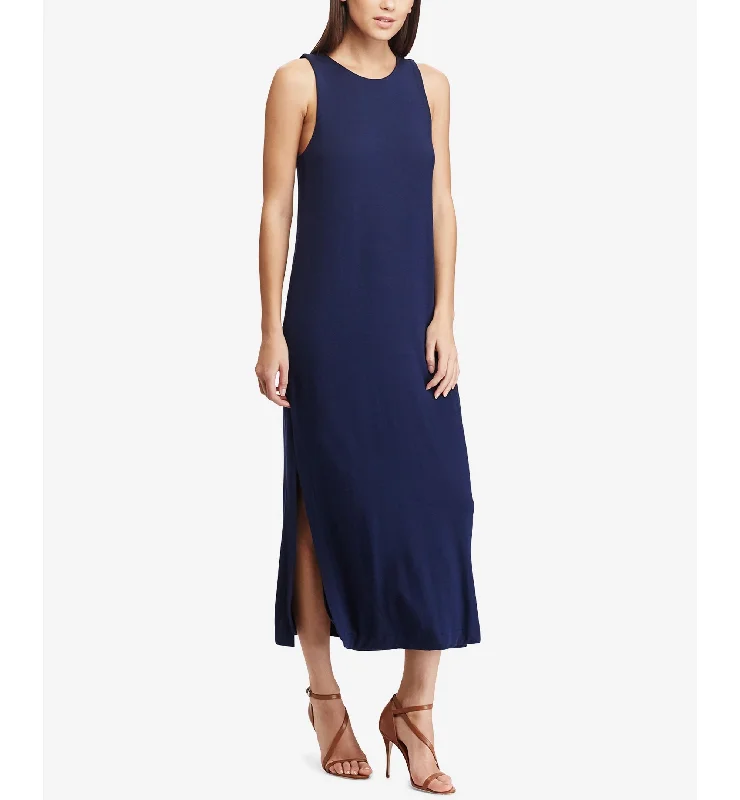 Savings Alert Polo Ralph Lauren Jersey Sleeveless Midi Dress