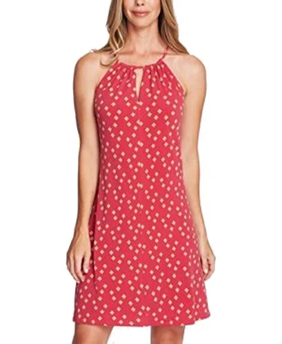 Huge Discounts Printed Keyhole Dress