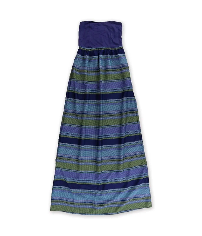 Discount Extravaganza Roxy Womens Viewed Maxi Strapless Dress