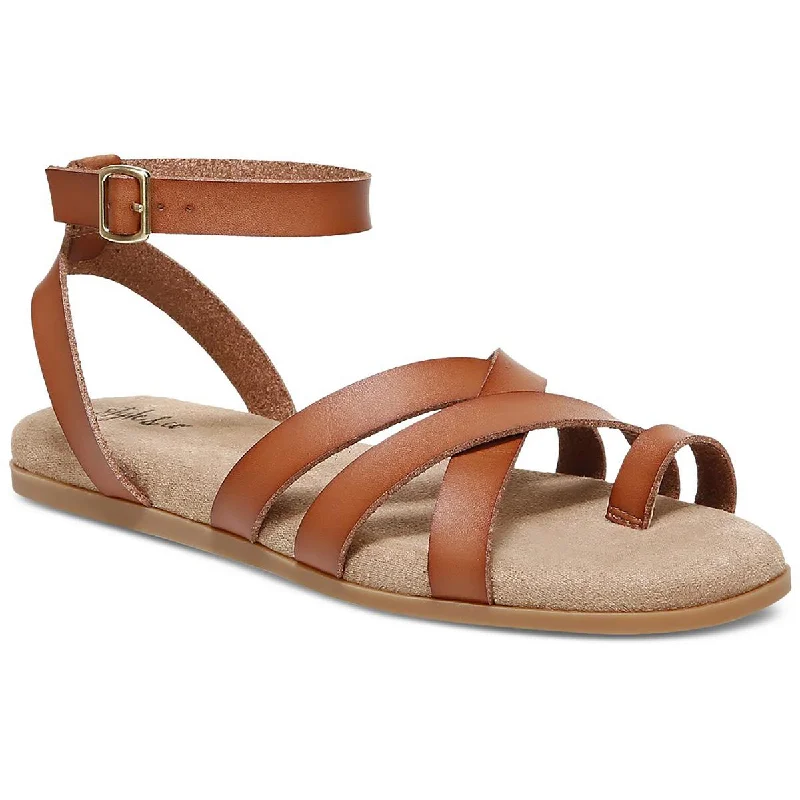 Don't Wait Style & Co. Womens Square toe flats Flatform Sandals