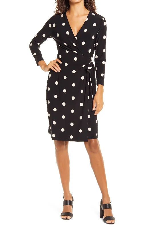 Loyalty Reward Women's Cap-Sleeve Seamed Belted Dress