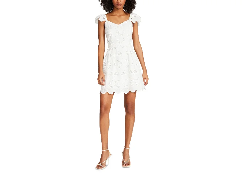 Price Drop Women's Sierra Eyelet Scalloped Dress